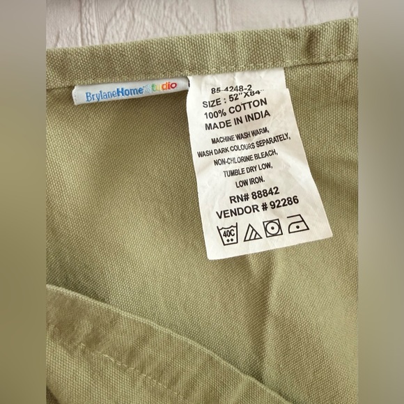 3Piece Brylane Home Studio Curtains - Picture 3 of 3